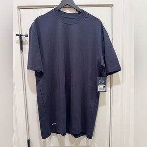 BYLT Oversized Box Tee Navy NWT